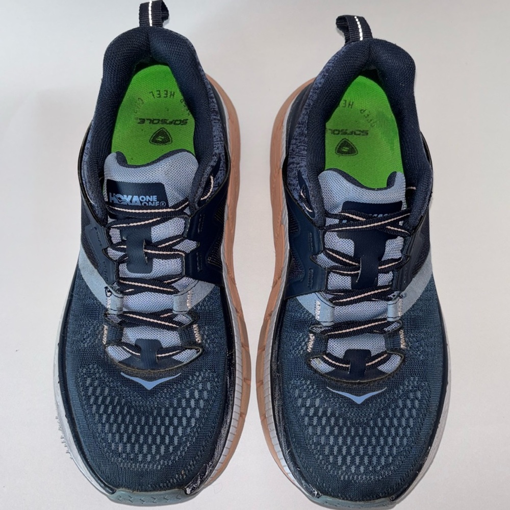Hoka Women’s One One Gaviota 2 Two Tone Mesh Running Shoes Size 8